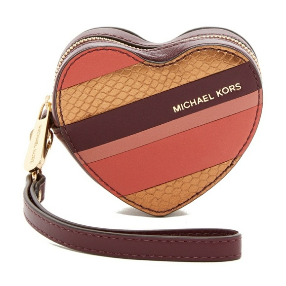 Michael Kors Bags Michael Kors Heart Coin Purse Wristlet Poshmark